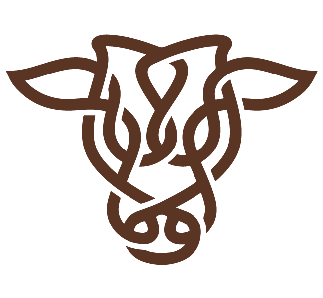 Icono celta vaca casina